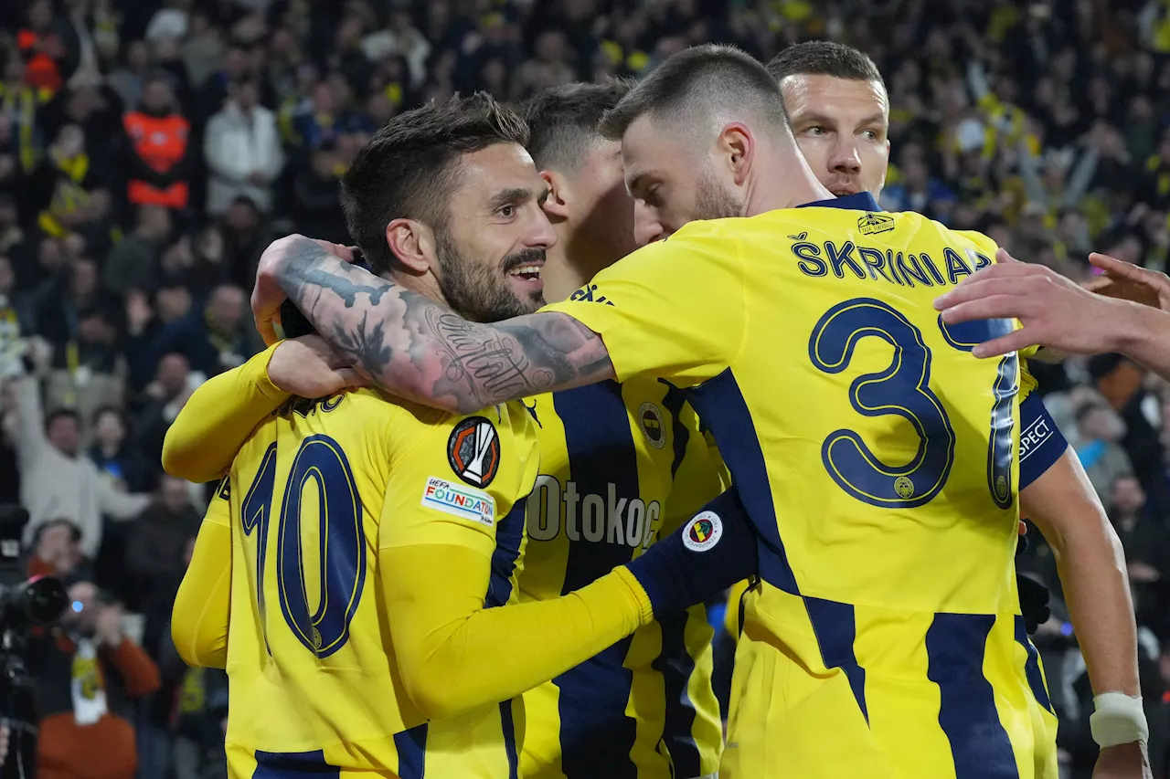 Fenerbahçe, Europa League'de Anderlecht'i 3-0'lık skorla yendi