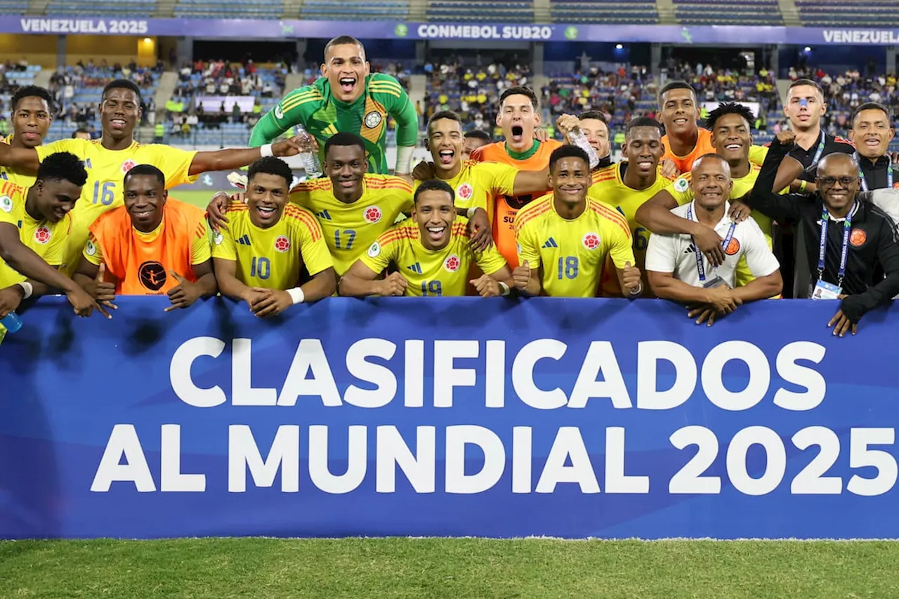 ¡Colombia se clasifica al Mundial Sub-20!