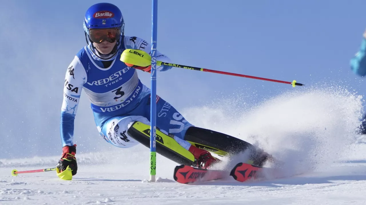 Rast Leads, Shiffrin in Third After First Run of Women's Slalom at Alpine Worlds