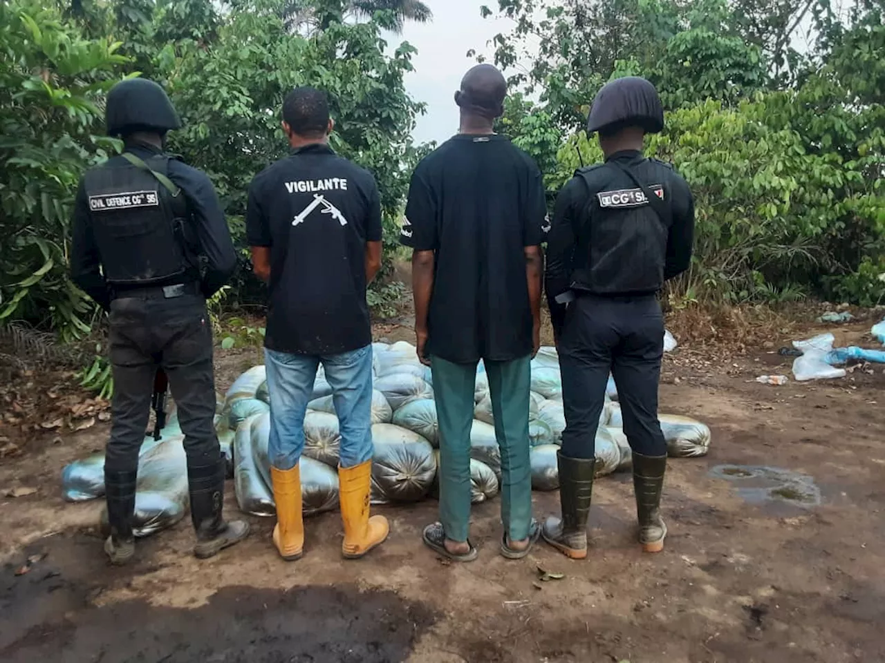 NSCDC Arrests Two Suspects for Oil Theft in Abia