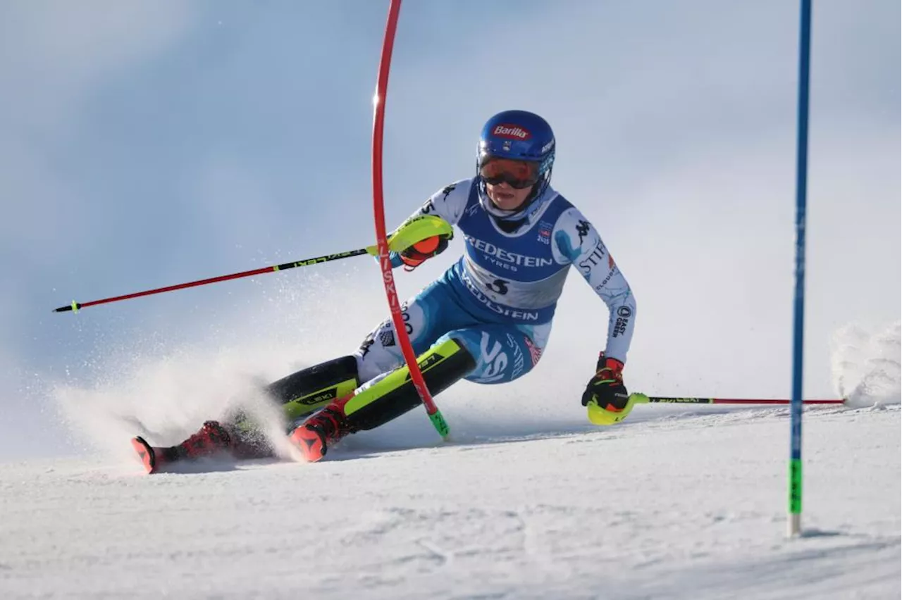 Mikaela Shiffrin OK with 5th place despite missing a worlds slalom medal for the first time