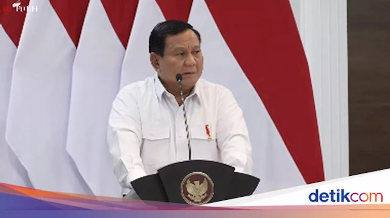 Prabowo Tegaskan Hanya Harga Gabah yang Boleh Naik!