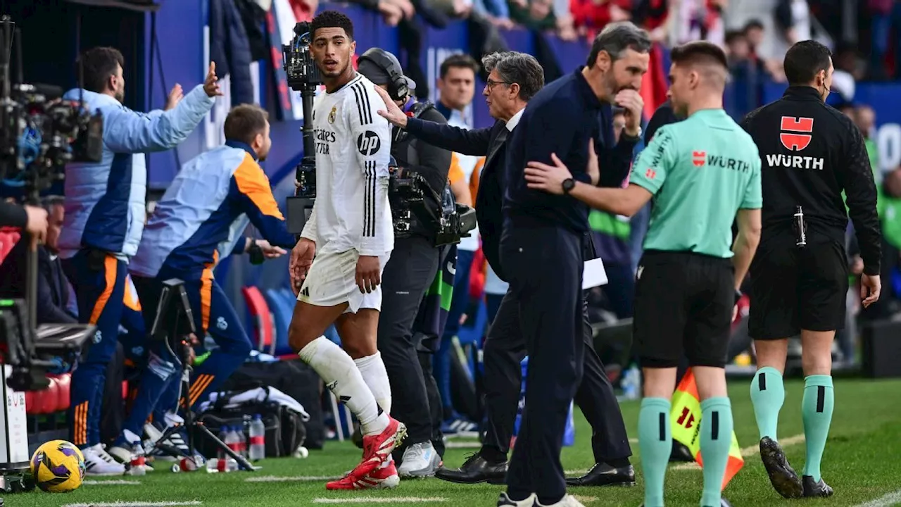 Ancelotti critica arbitragem após expulsão de Bellingham