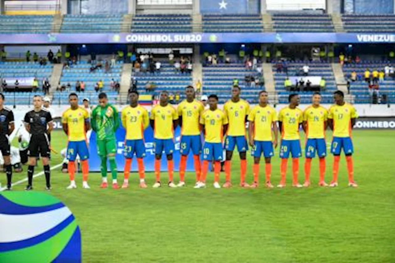 Colombia vs. Uruguay en el cierre del Sudamericano Sub-20: ¿A qué hora y dónde verlo?