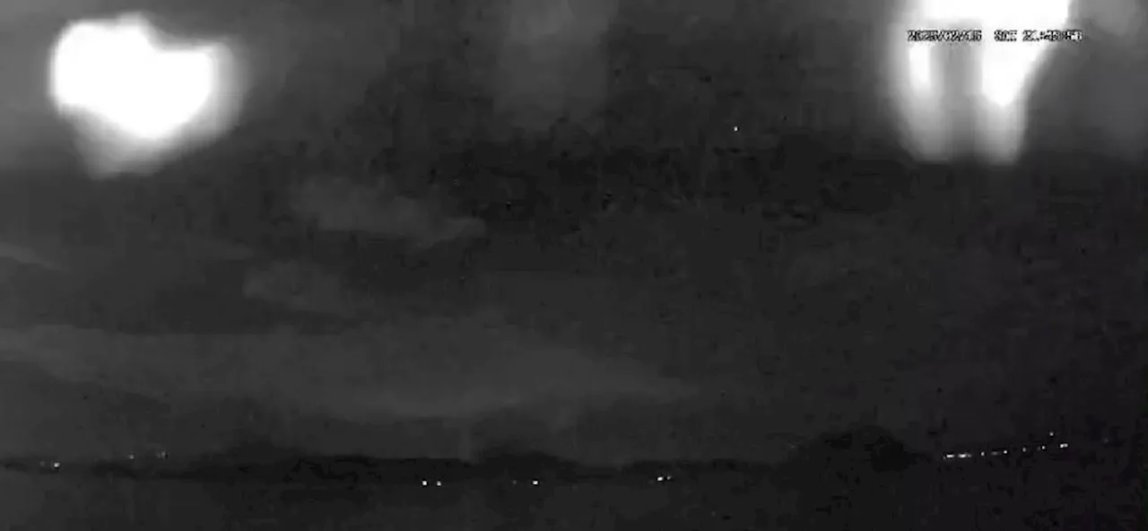 WATCH: Taal Volcano minor phreatic eruption observed