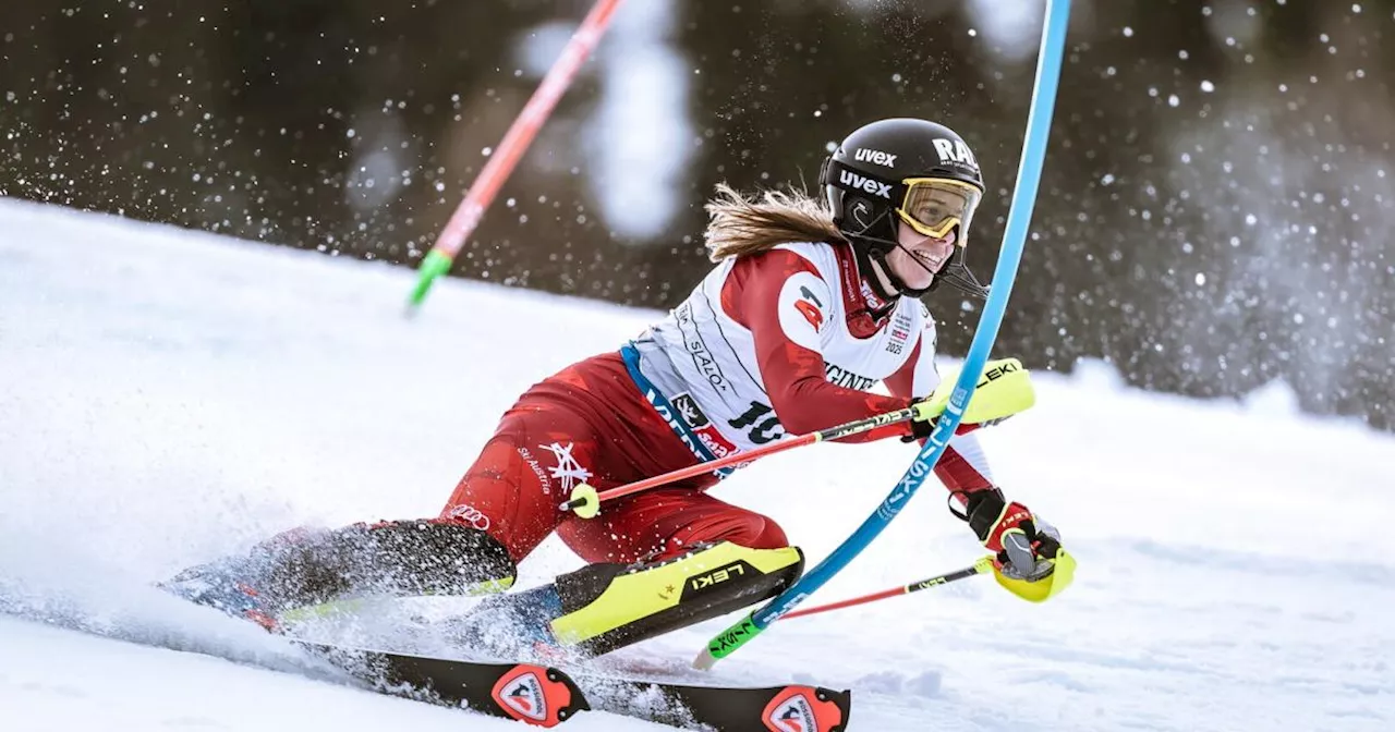 WM-Abschluss für die Frauen: Liensberger will im Slalom zeigen, wo sie hingehört