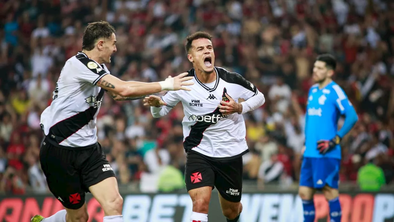 A profecia cumprida por Coutinho pelo Vasco contra o Flamengo