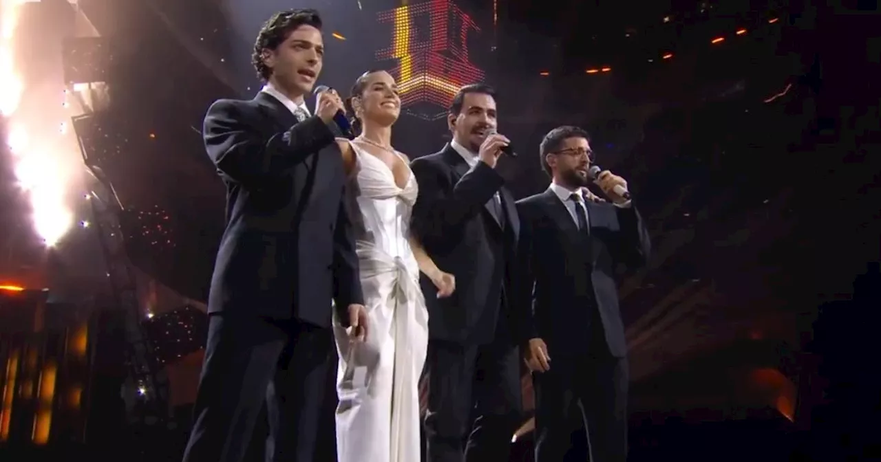 Sanremo 2025, il Volo con Clara. La parola sfuggita a Gianluca Ginoble, poi scappano