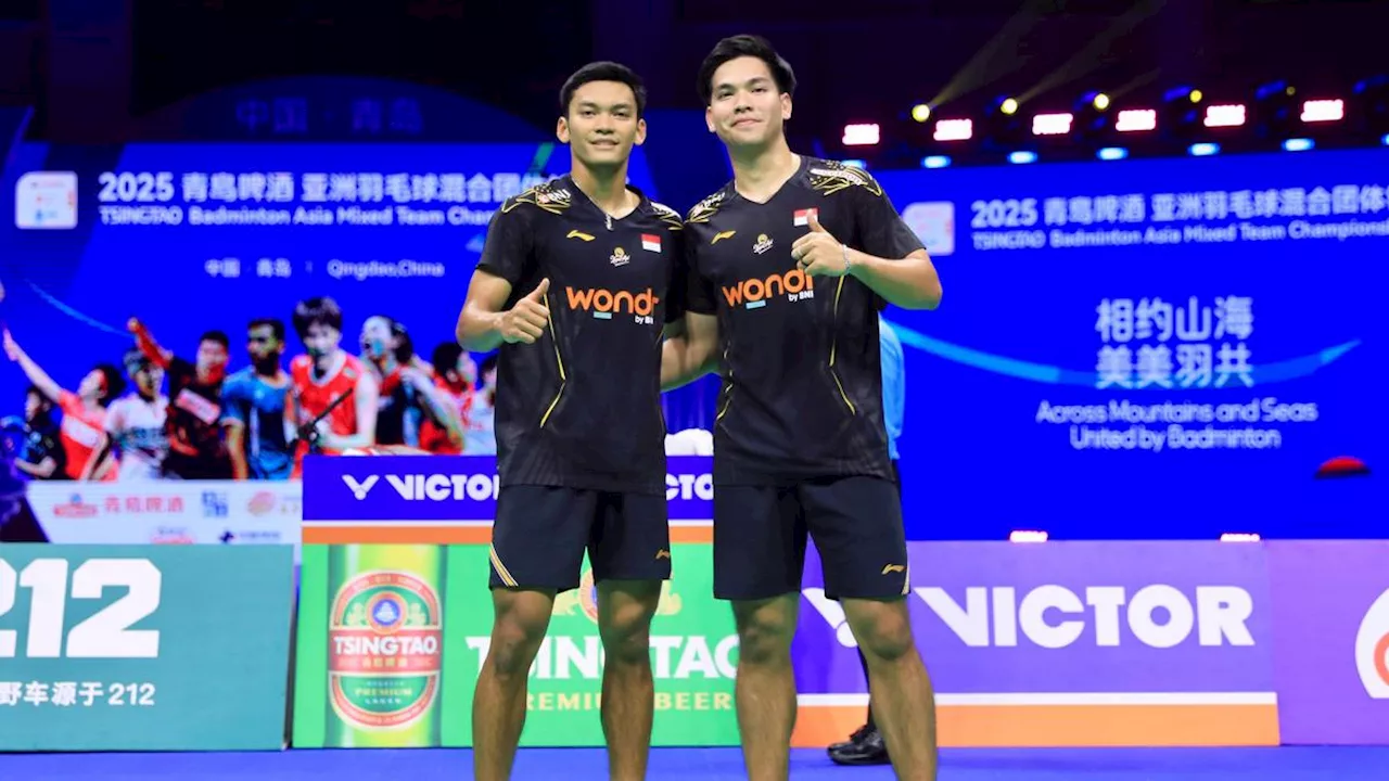 Fikri/Daniel Raih Kemenangan, Indonesia Ke Final Badminton Asia Mixed Team Championship