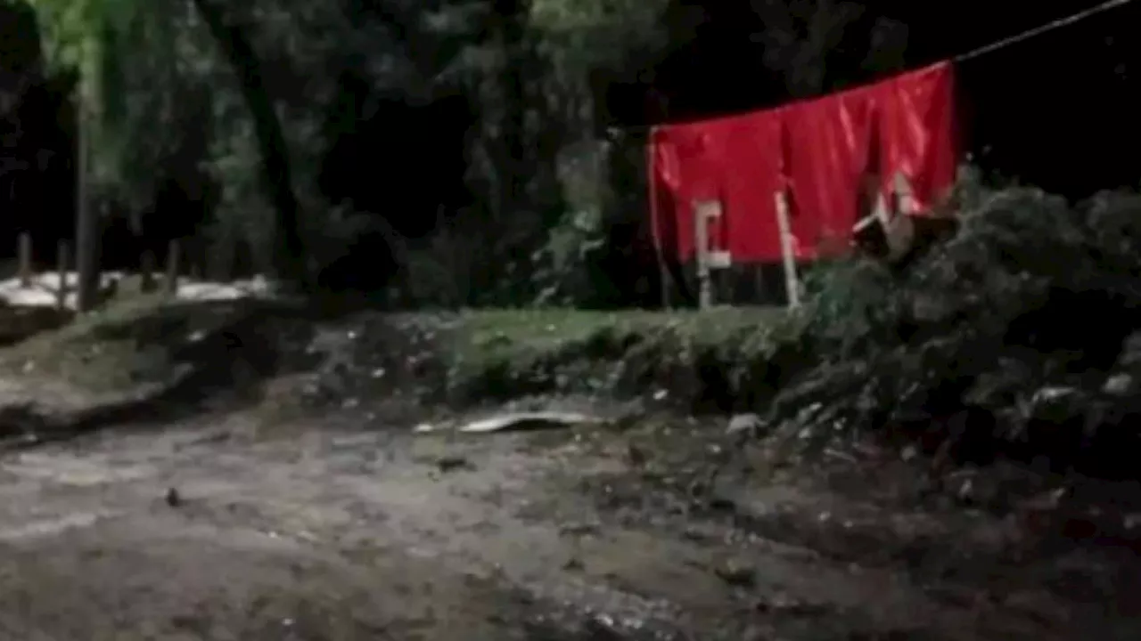 Hallan bandera del ELN en la Autopista Norte de Bogotá: esto se sabe