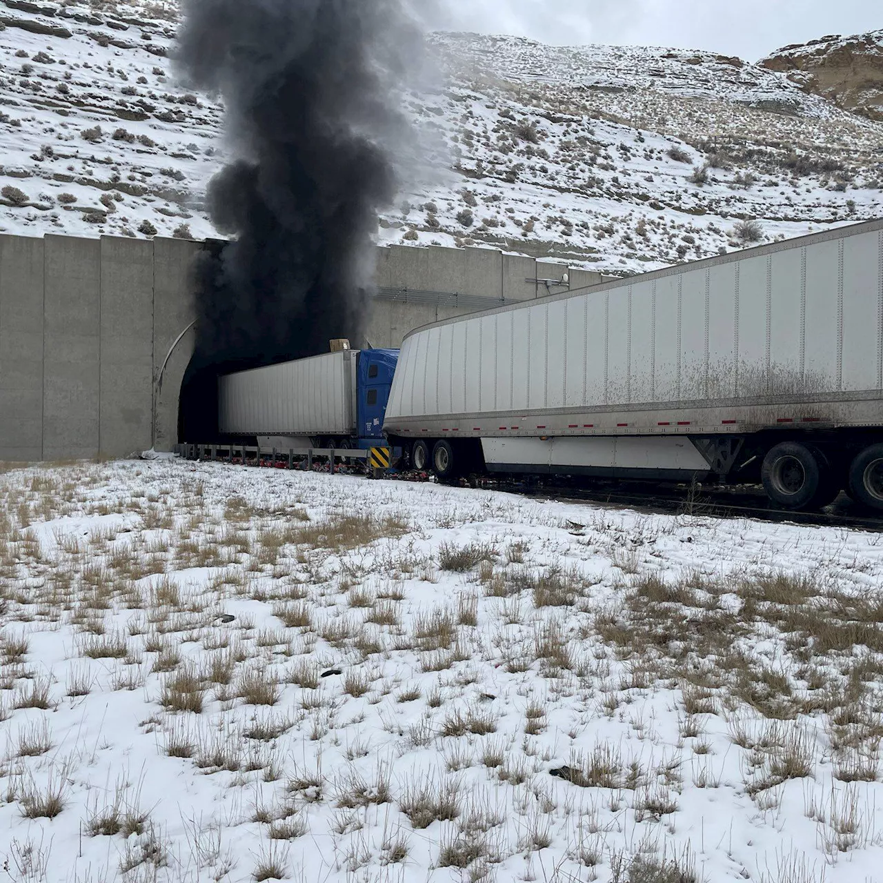 Multi-Vehicle Crash Closes Wyoming Highway Tunnel