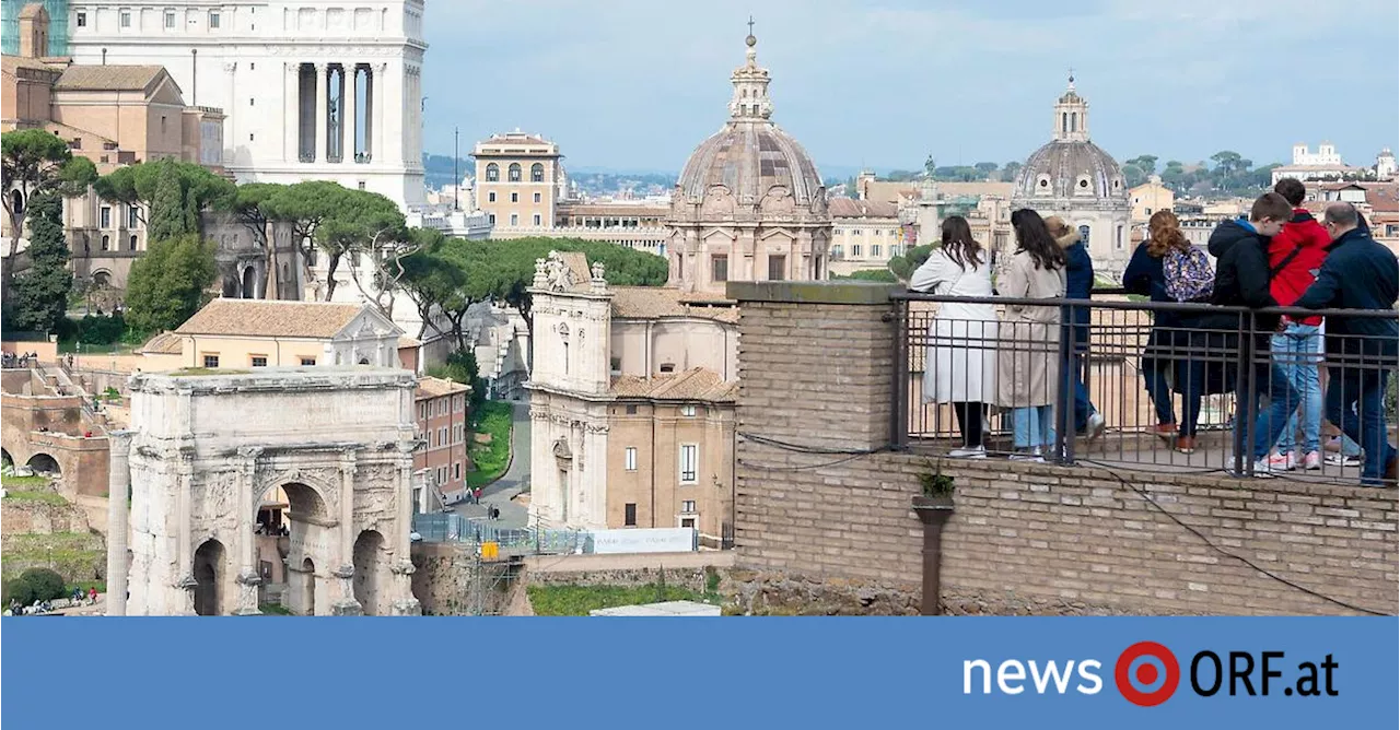 Rekord-Touristen in Rom - Ein Rückgang statt Boom