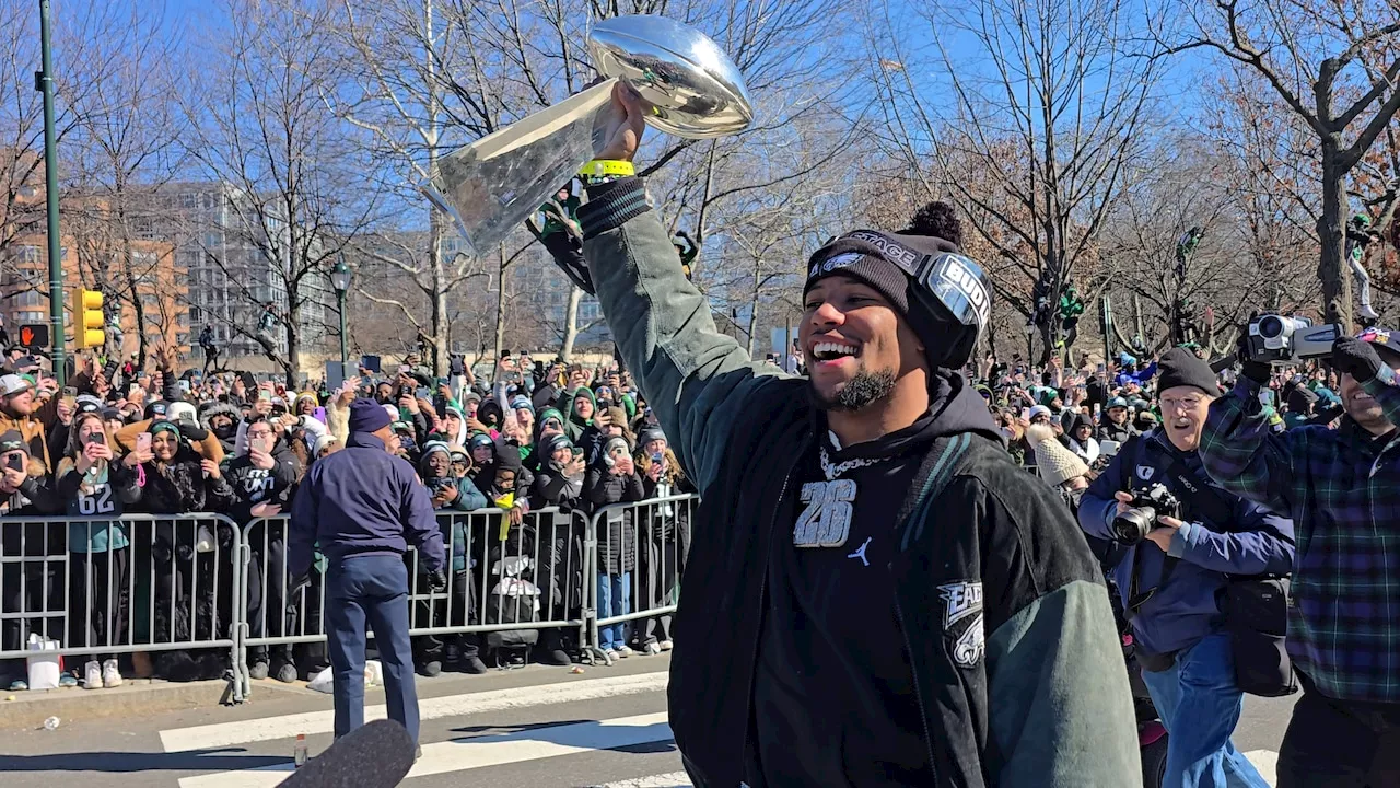 Eagles Celebrate Super Bowl LIX Win with Belt-Waving Parade