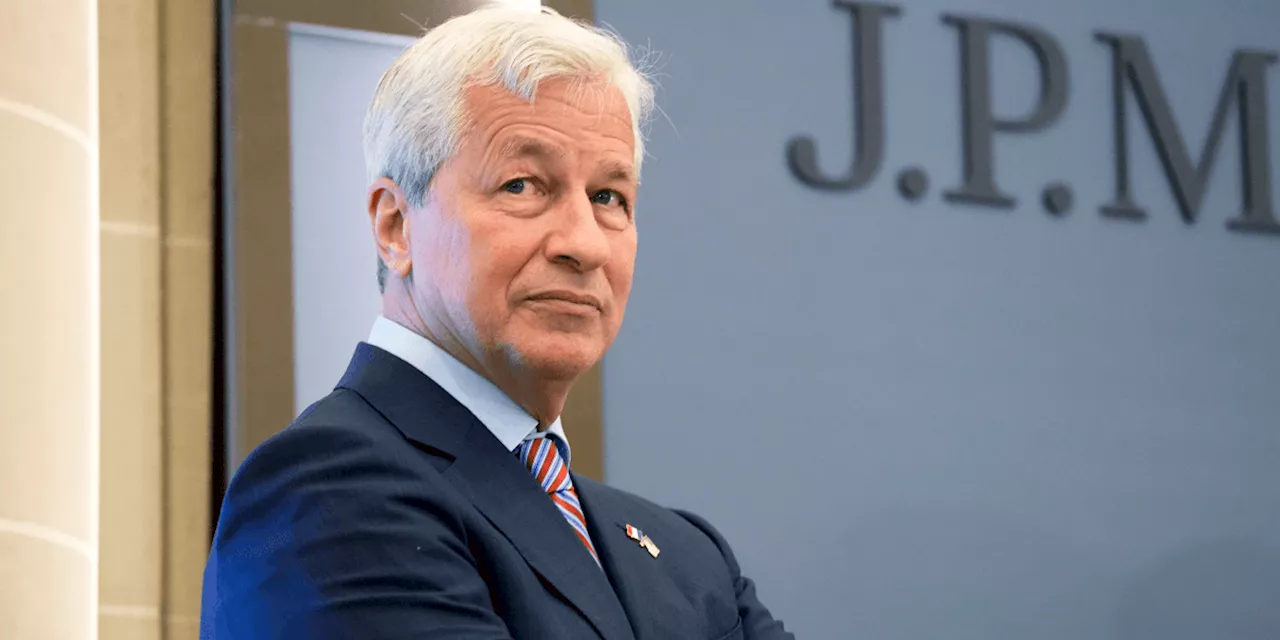 JP Morgans vd sågar mångfald i läckt samtal