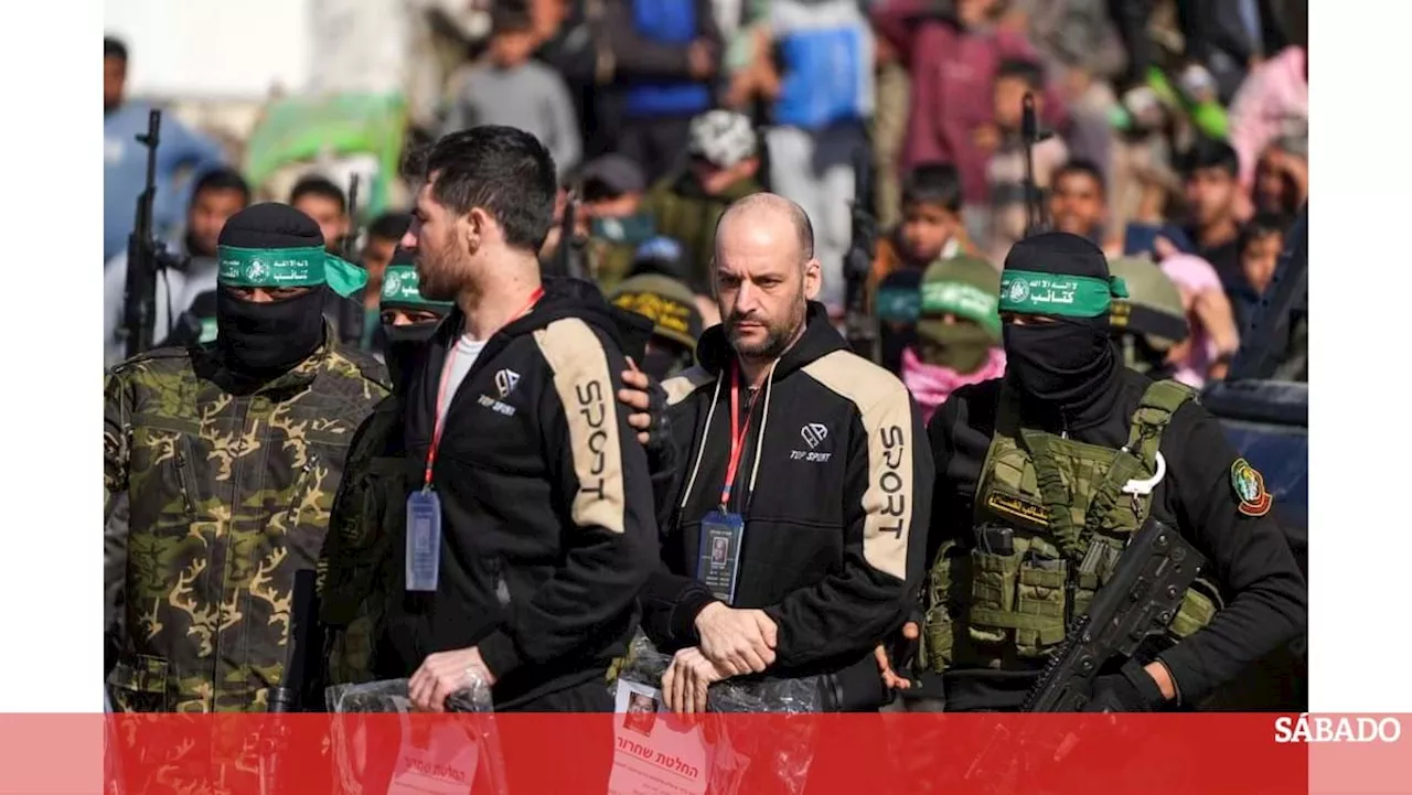 Três Reféns Libertados pelo Hamas em Troca por Presidiários