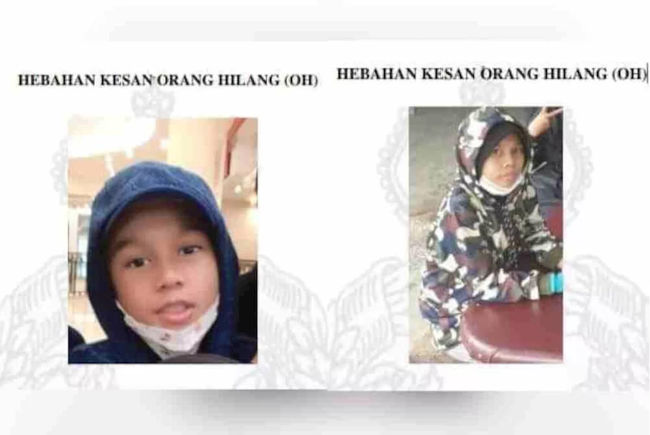 Police seek help to find missing siblings