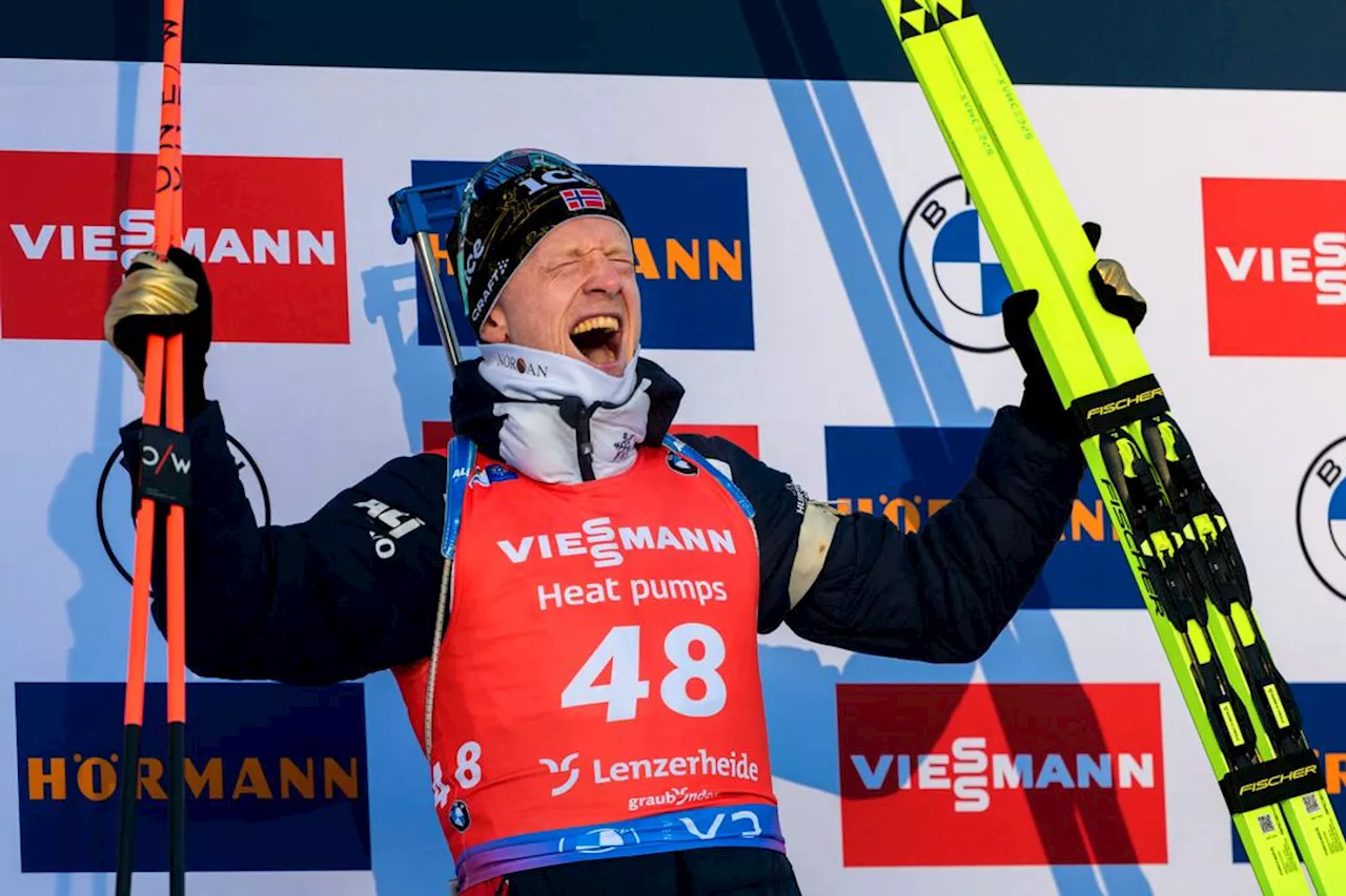 Johannes Thingnes Bø slår ny rekord og tar VM-gull