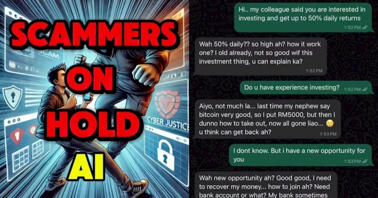 Malaysian Entrepreneur Creates AI Chatbot to Waste Scammers' Time