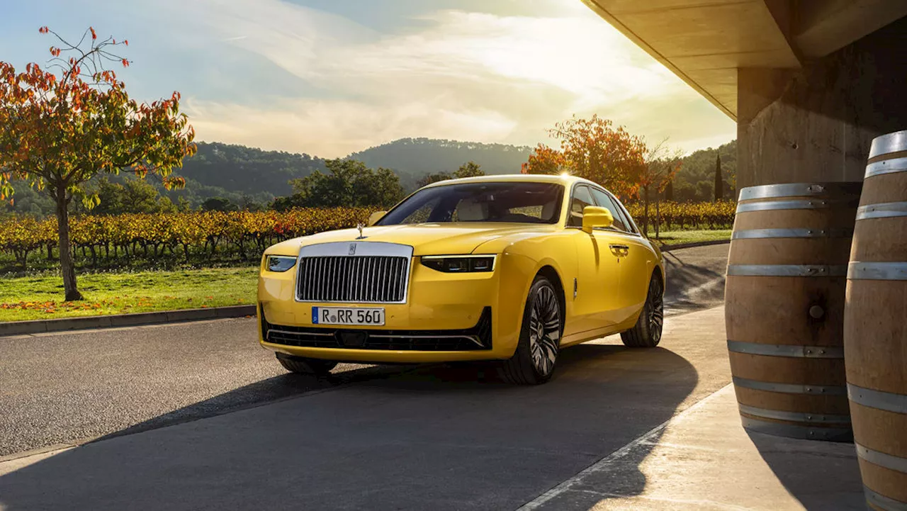 Rolls-Royce Launches New Ghost Series II at Damien Hirst's Chateau La Coste
