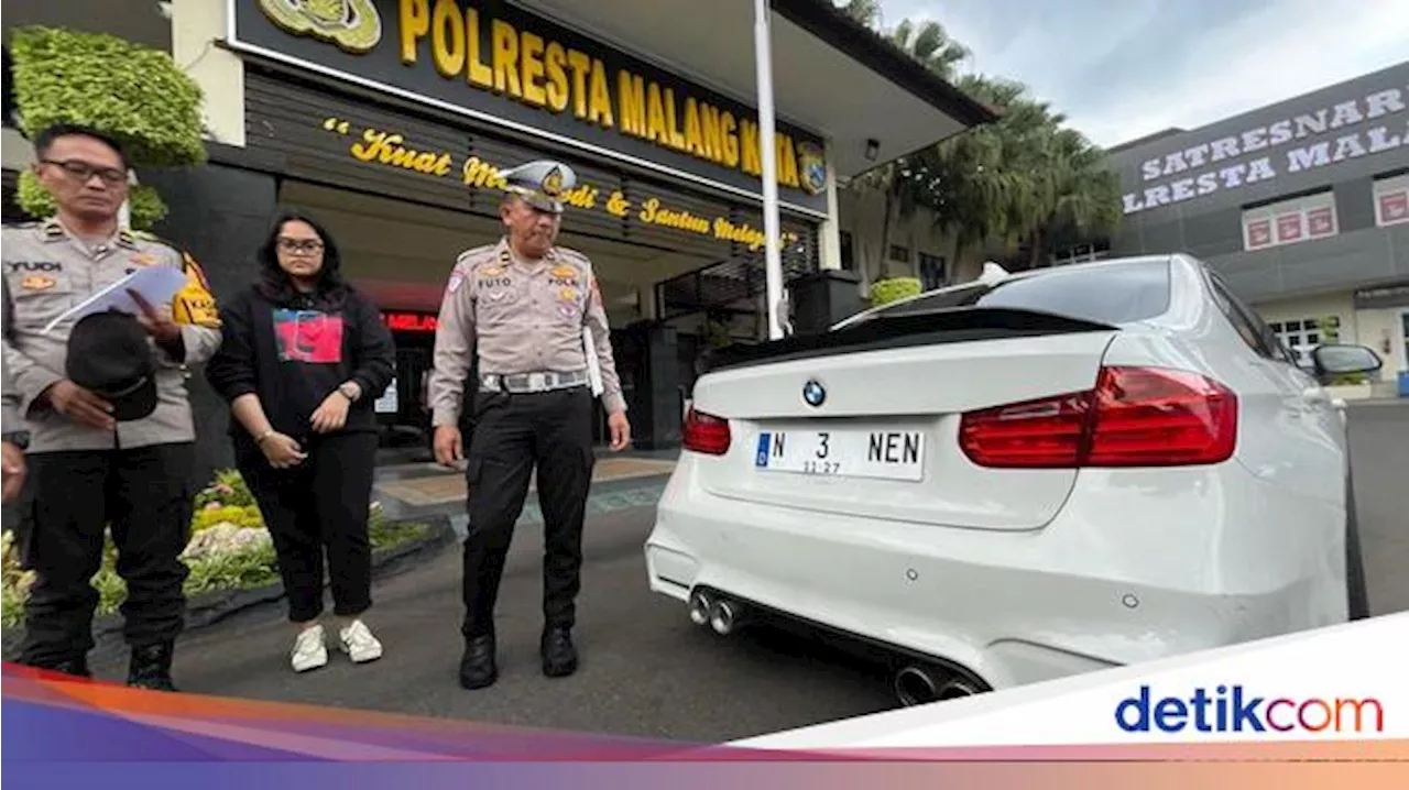 Ini Alasan Pengemudi BMW di Kota Malang Pakai Nopol N 3 NEN