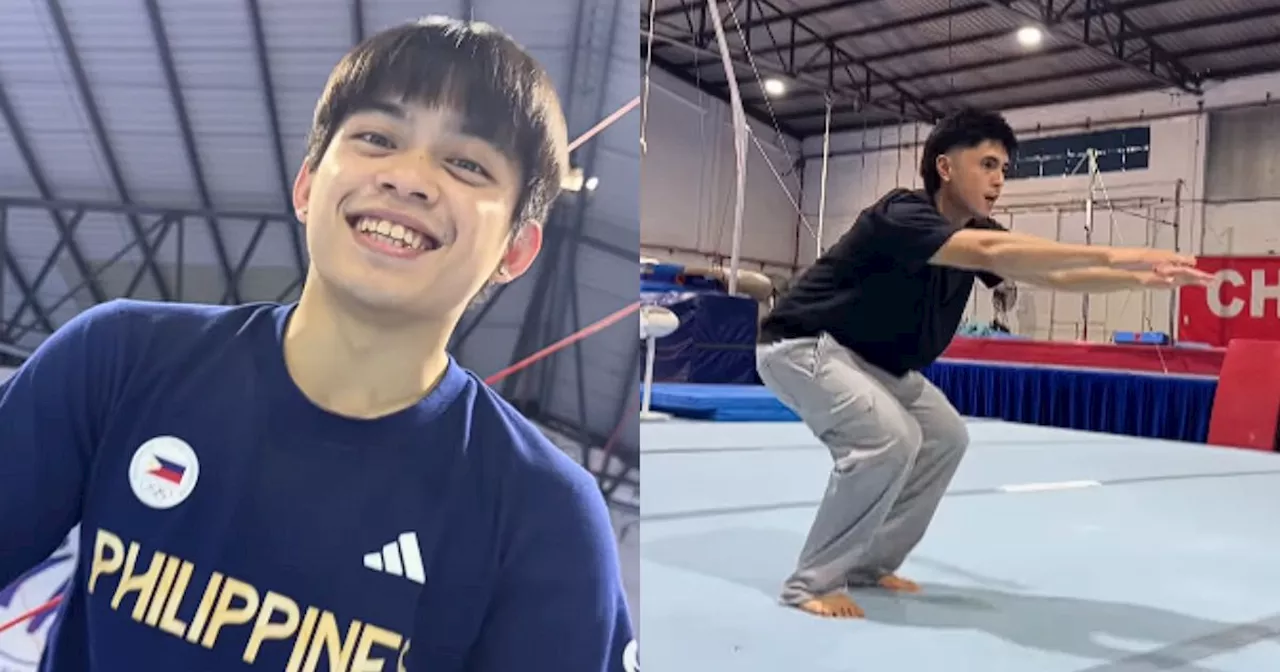 Carlos Yulo rates Miguel Tanfelix's backflip