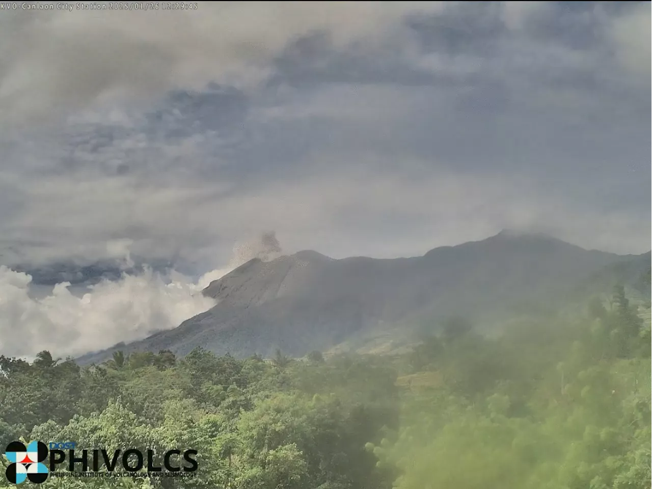 Kanlaon Volcano Shows Increased Activity, Eruptions and Evacuations Remain a Risk