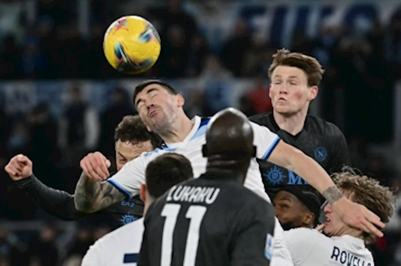 Napoli Held to 2-2 Draw by Lazio in Serie A