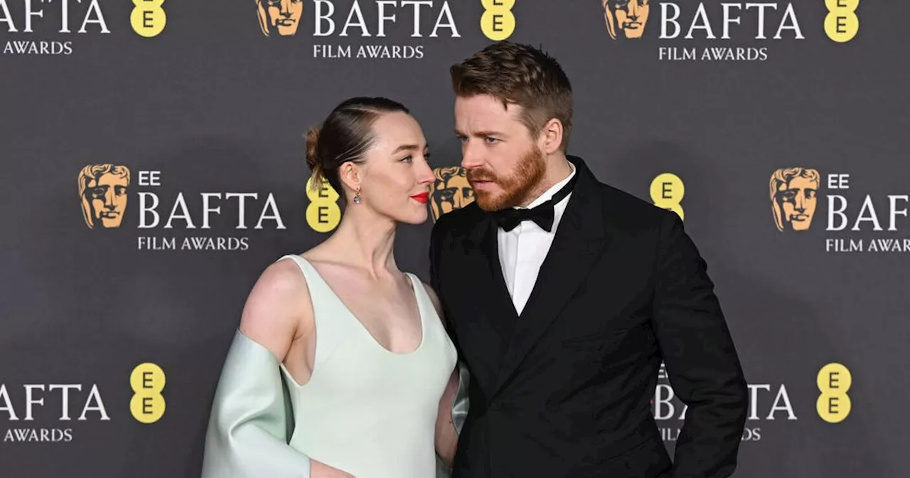 Saoirse Ronan steps out for rare red carpet appearance with husband Jack Lowden