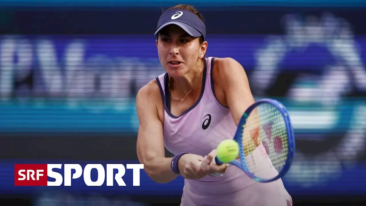 Bencic und Fonseca erreichen Finals