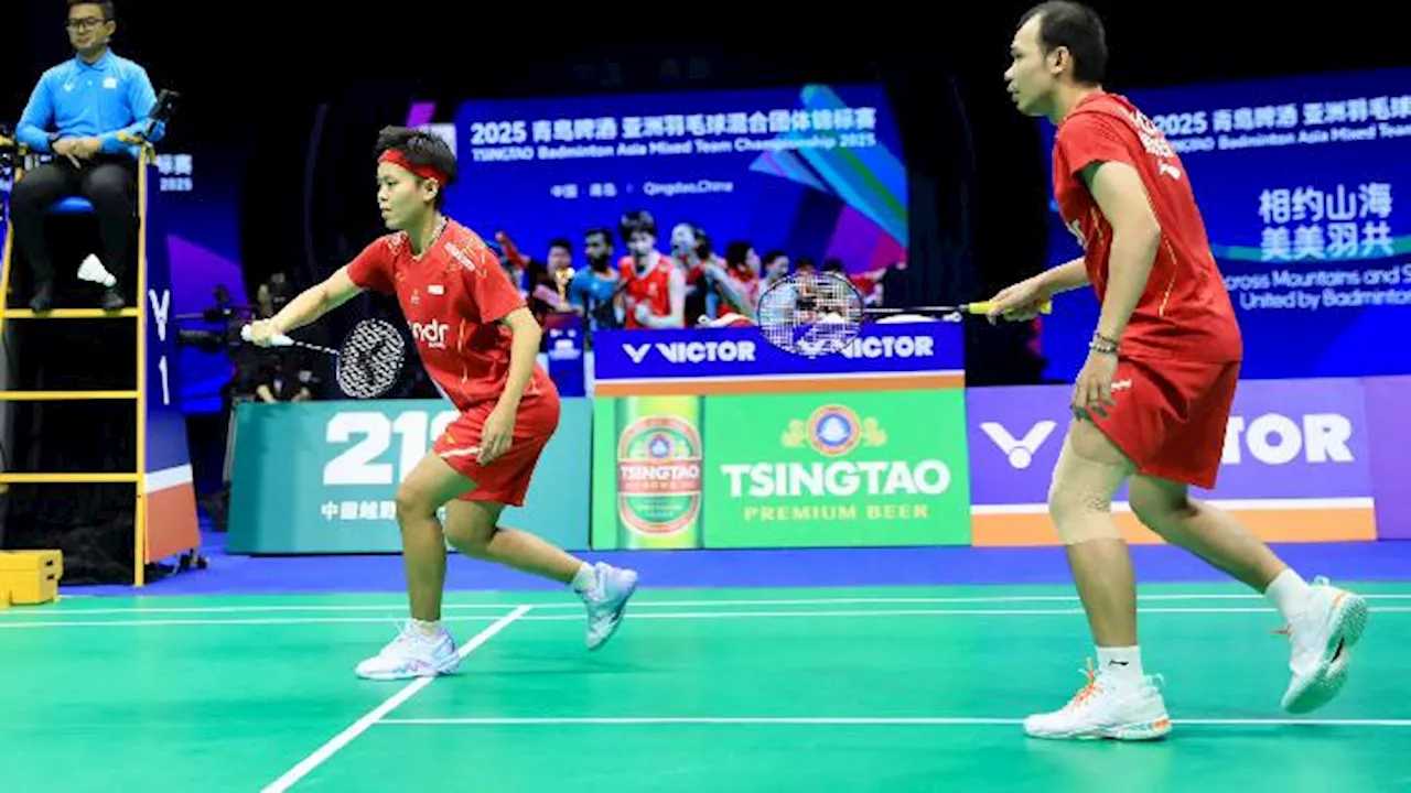 Indonesia Unggul Sementara 1-0 atas Cina di Final Badminton Asia Mixed Team Championships 2025