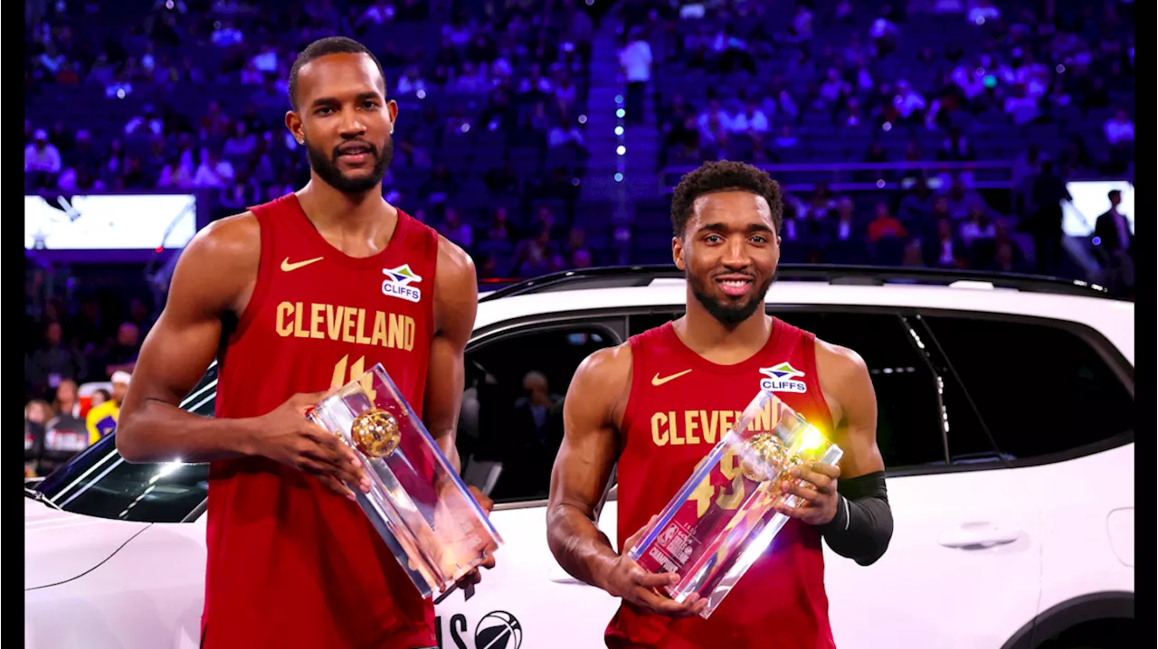 Cavs duo wins All-Star skills event after Spurs team gets disqualified