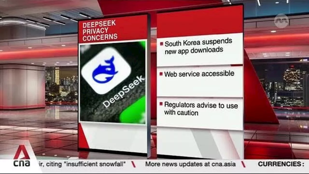 South Korea Suspends Downloads of Chinese AI App DeepSeek Over Data Privacy Concerns