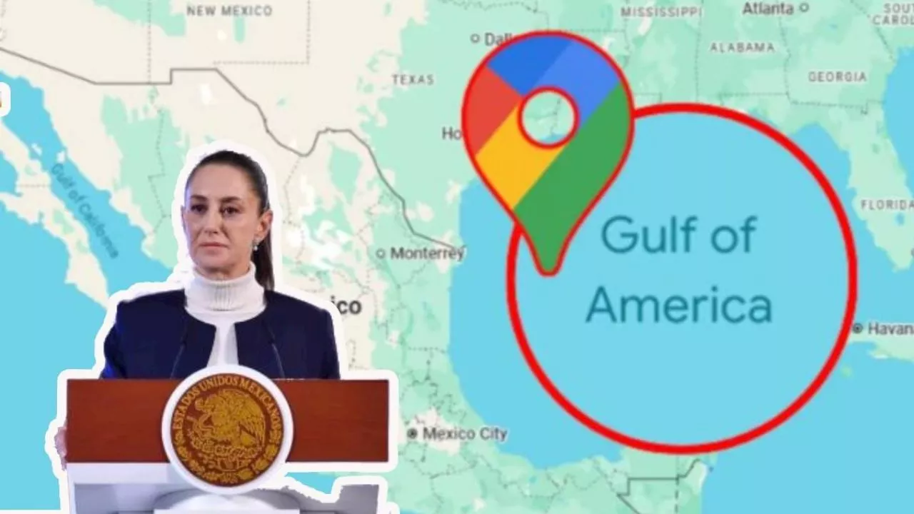 México rechaza cambio de nombre del Golfo de México en mapas de Google