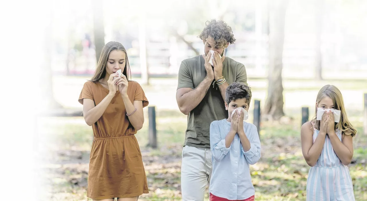 Allergici in aumento: il futuro è un mondo di starnuti