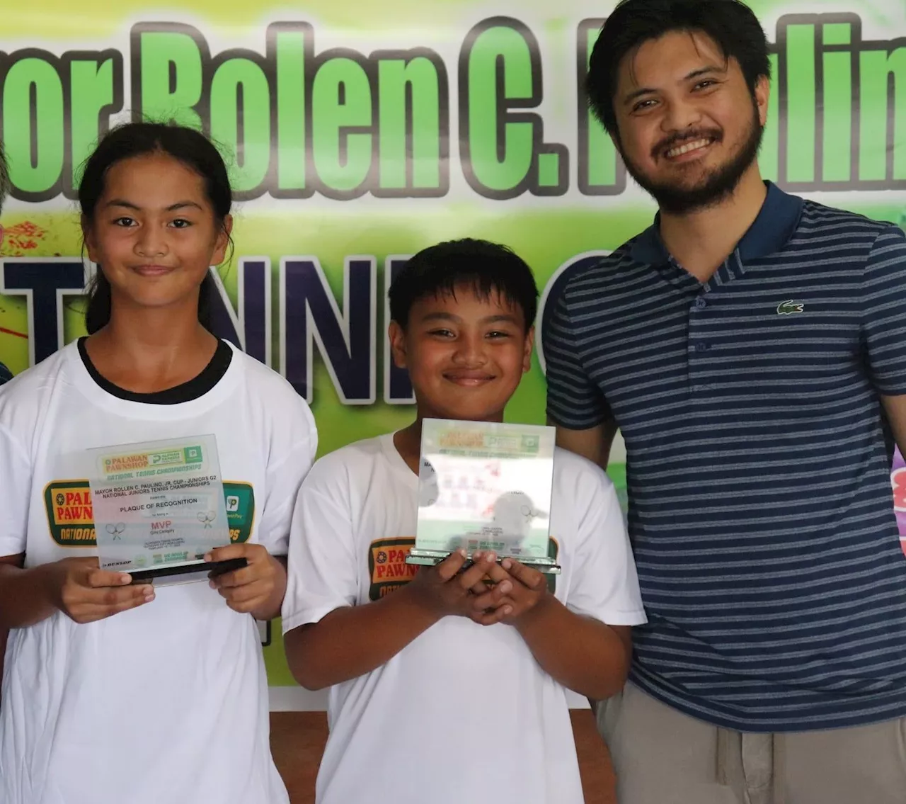 Gabaldon and Peralta Share MVP Honors at Mayor Rolen Paulino Jr. National Junior Tennis Championships