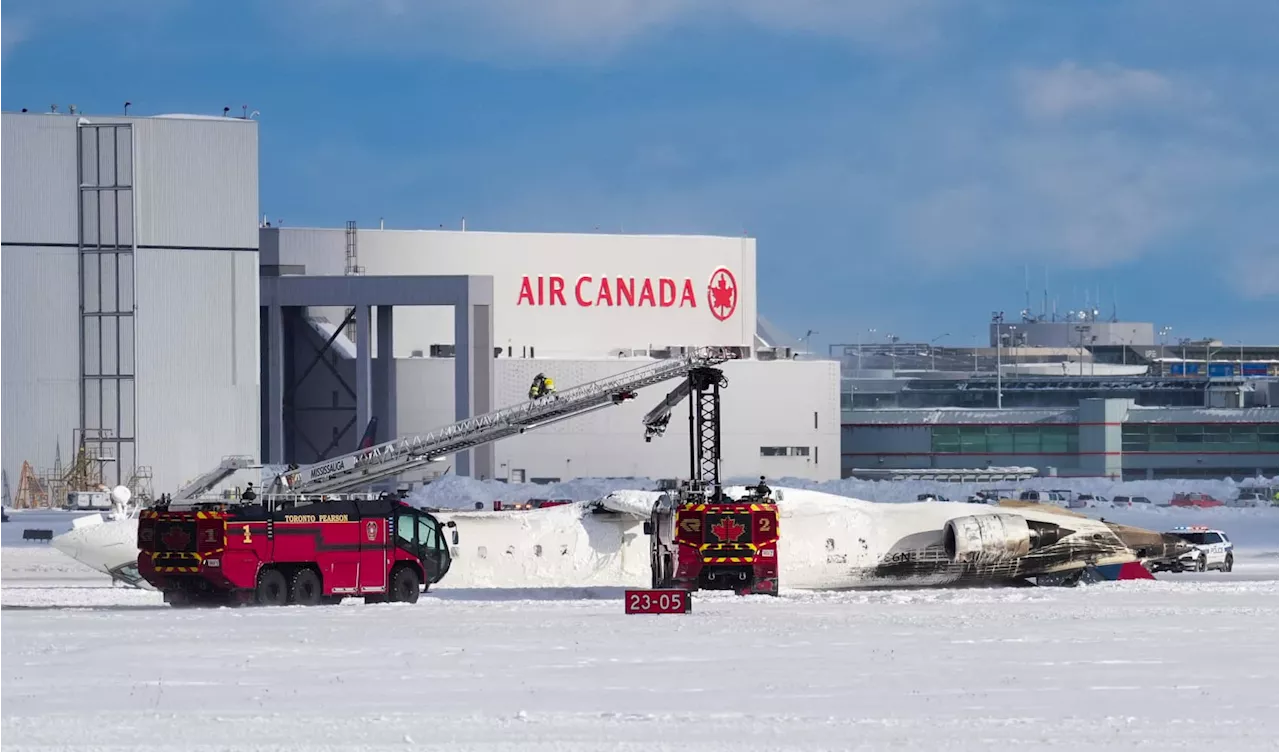 Delta Air Lines Flight Crashes on Landing at Toronto Airport