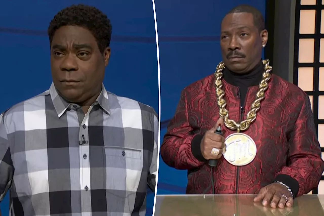 'SNL 50': Eddie Murphy's Tracy Morgan impression on 'Black Jeopardy' is a must-watch