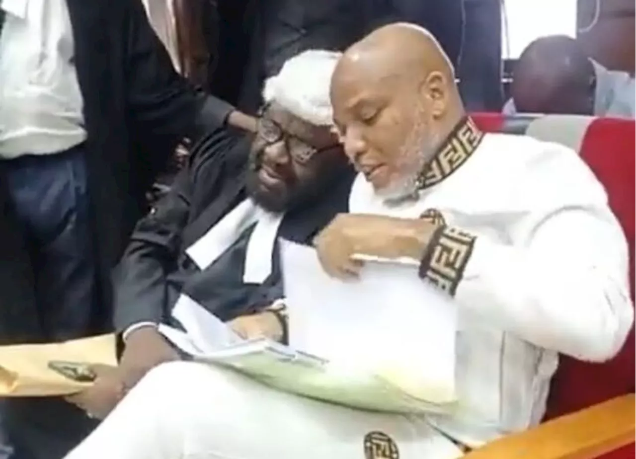 Nnamdi Kanu Vows Never to Stand Trial Before Justice Binta Nyako Again