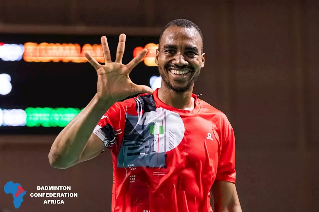 Opeyori Reigns Supreme, Wins Fifth Consecutive African Badminton Gold