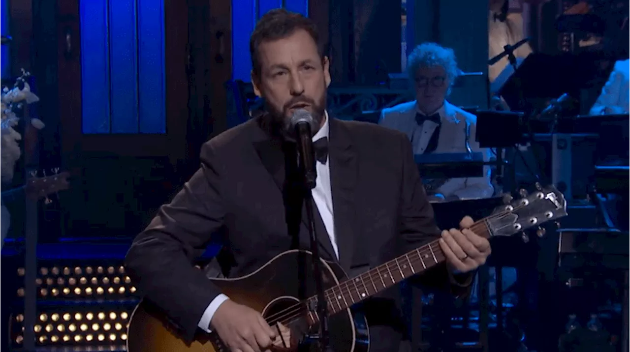 Adam Sandler Celebrates 'SNL's 50 Years on Air With a Hilarious Anniversary Special