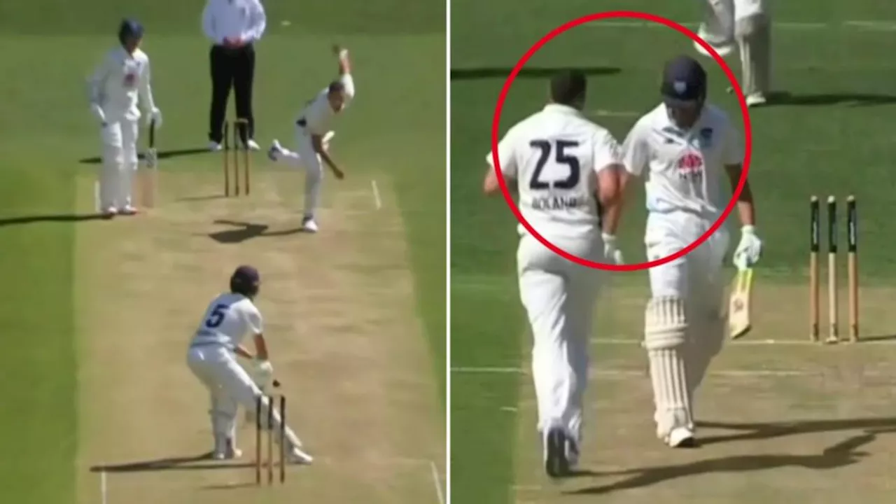 Boland gets revenge on Konstas after his second-ball ramp