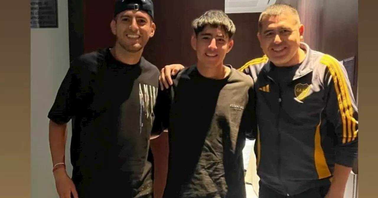 El reencuentro de Zambrano con Riquelme en la previa al choque de Boca-Alianza Lima