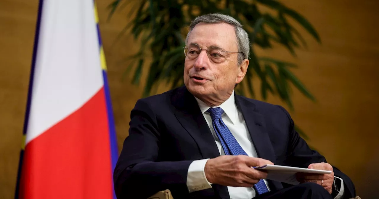 Draghi all'Ue: «Serve una risposta rapida alle sfide lanciate dagli Usa. Su Ucraina e commercio verremo lasciati soli»