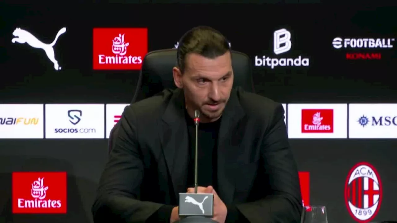 Ibrahimovic: 'Eliminazione dalla Champions una grande delusione, ma il Milan può ancora crescere'