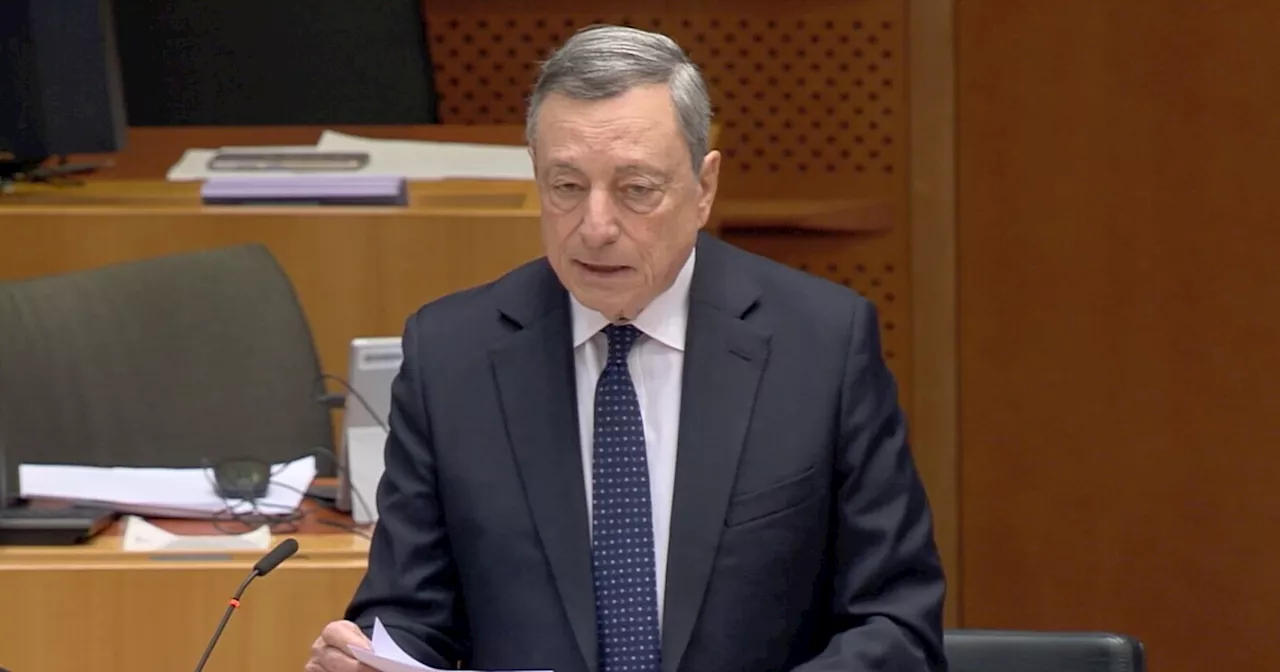 Draghi all'Europarlamento: l'Europa deve agire con coesione per affrontare le sfide globali