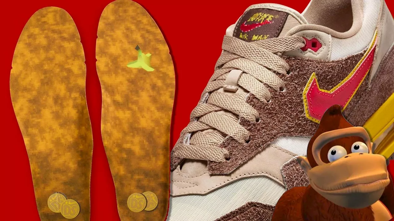 Nike Releases Donkey Kong-Inspired Air Max 1 Low Poly Sneakers