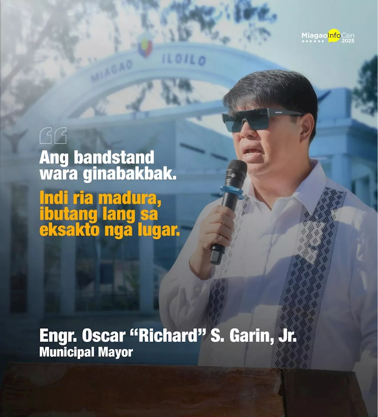Miag-ao Bandstand to be Transferred, Not Demolished Despite Demolition Opposition