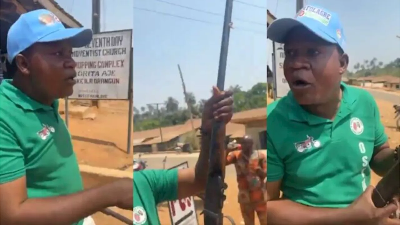 Osun State Clashes: PDP Candidate Fires Gun Amidst Violence