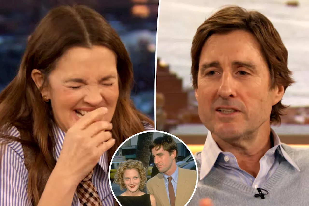 Drew Barrymore reveals she and Luke Wilson were once detained for public urination at a Beck concert: They 'frisked us!'