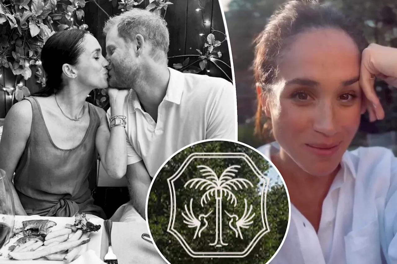 Meghan Markle Rebrands With Logo Inspired by Palm Trees and Hummingbirds